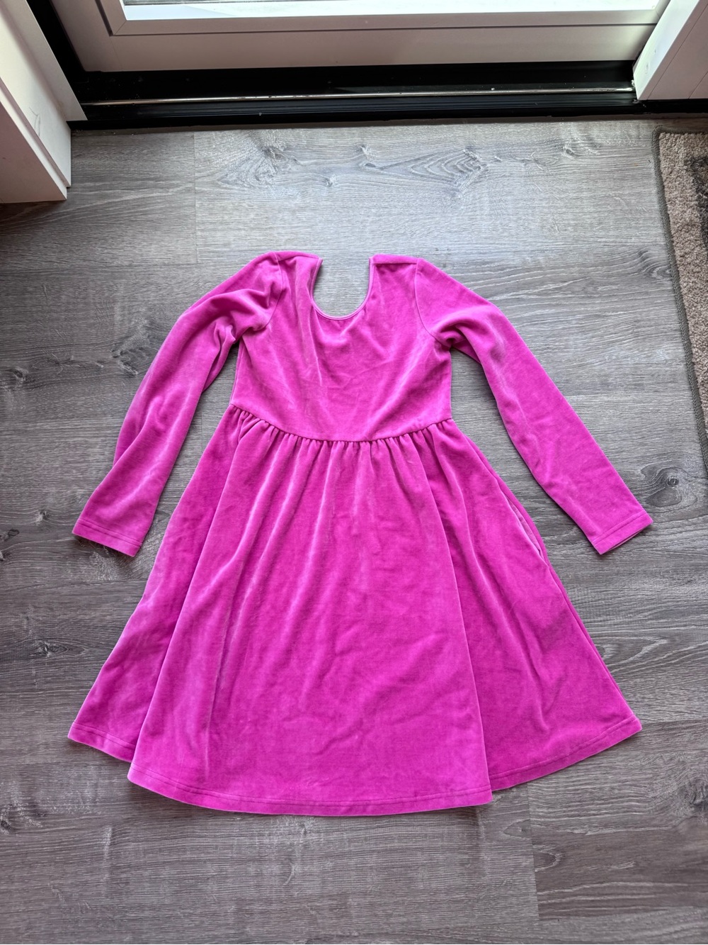 Hanna Andersson Velour Dress